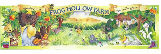 FROG HOLLOW FARM ORGANICALLY GROWN LEGENDARY FRUIT logo