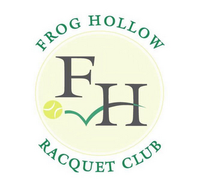 FROG HOLLOW FH RACQUET CLUB logo
