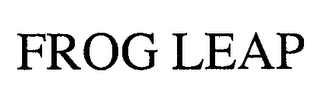 FROG LEAP logo