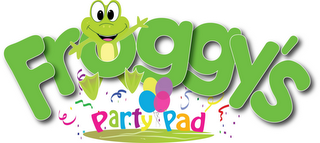 FROGGY'S PARTY PAD logo