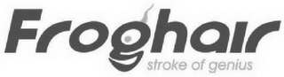 FROGHAIR STROKE OF GENIUS logo