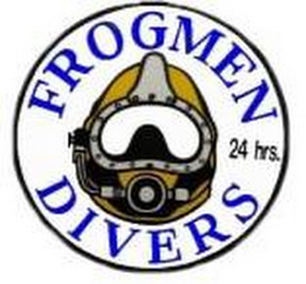 FROGMEN DIVERS 24 HRS. logo