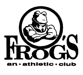 FROG'S AN ATHLETIC CLUB logo
