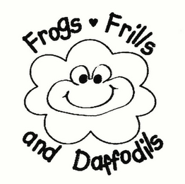 FROGS FRILLS AND DAFFODILS logo