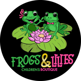 FROGS & LILIES CHILDREN'S BOUTIQUE logo