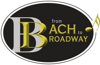 FROM  B BACH TO BROADWAY logo