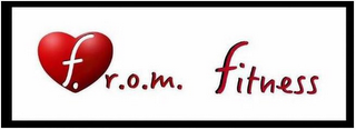 F.R.O.M. FITNESS logo