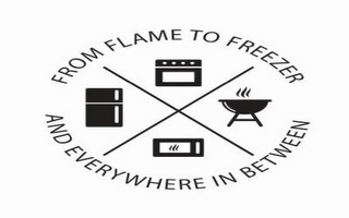 FROM FLAME TO FREEZER AND EVERYWHERE INBETWEEN X logo
