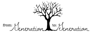FROM: GENERATION TO: GENERATION logo