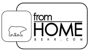 FROM HOME BEHR.COM logo