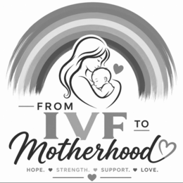FROM IVF TO MOTHERHOOD HOPE. STRENGTH. SUPPORT. LOVE. logo