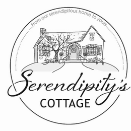 FROM OUR SERENDIPITOUS HOME TO YOURS SERENDIPITY'S COTTAGE logo