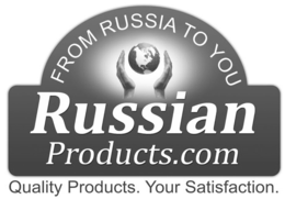 FROM RUSSIA TO YOU RUSSIAN PRODUCTS.COM QUALITY PRODUCTS. YOUR SATISFACTION. logo