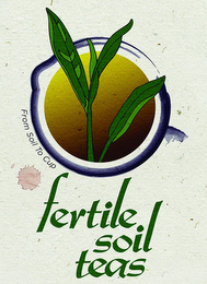 FROM SOIL TO CUP, FERTILE SOIL TEAS logo