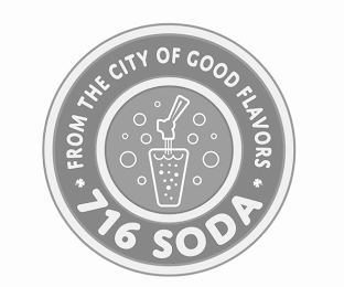FROM THE CITY OF GOOD FLAVORS 716 SODA logo