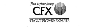 FROM THE FLOWER FARMS OF CFX THE CUT FLOWER EXPERTS logo