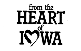 FROM THE HEART OF IOWA logo