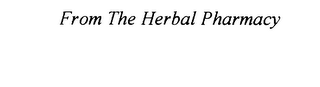 FROM THE HERBAL PHARMACY logo