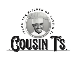 FROM THE KITCHEN OF COUSIN T COUSIN T'S logo