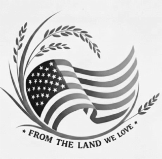 FROM THE LAND WE LOVE logo