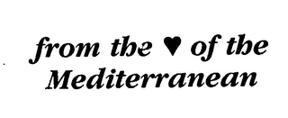 FROM THE OF THE MEDITERRANEAN logo