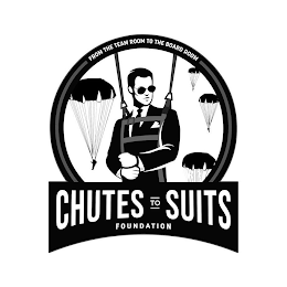 FROM THE TEAM ROOM TO THE BOARD ROOM CHUTES TO SUITS FOUNDATION logo
