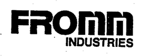 FROMM INDUSTRIES logo