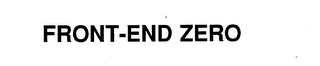 FRONT-END ZERO logo