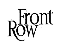 FRONT ROW logo
