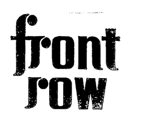 FRONT ROW logo