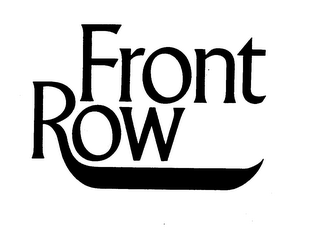 FRONT ROW logo