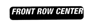 FRONT ROW CENTER logo