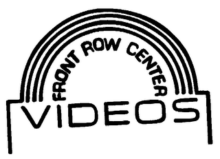 FRONT ROW CENTER VIDEOS logo