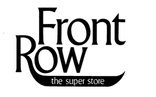 FRONT ROW THE SUPER STORE logo