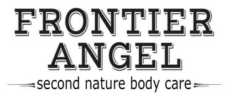 FRONTIER ANGEL SECOND NATURE BODY CARE logo