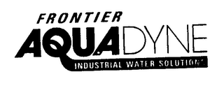 FRONTIER AQUADYNE INDUSTRIAL WATER SOLUTIONS logo