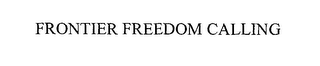 FRONTIER FREEDOM CALLING logo