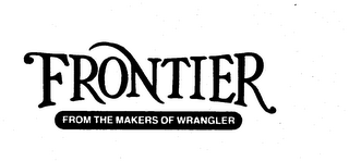 FRONTIER FROM THE MAKERS OF WRANGLER logo