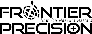 FRONTIER PRECISION HOW YOU MEASURE MATTERS logo