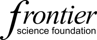 FRONTIER SCIENCE FOUNDATION logo