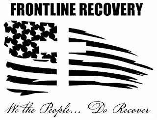 FRONTLINE RECOVERY WE THE PEOPLE ... DO RECOVER logo