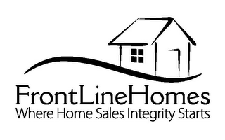 FRONTLINEHOMES WHERE HOME SALES INTEGRITY STARTS logo