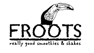 FROOTS REALLY GOOD SMOOTHIES & SHAKES logo