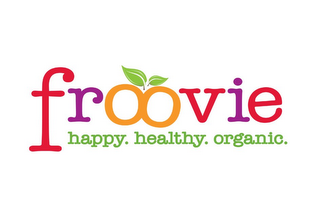FROOVIE HAPPY. HEALTHY. ORGANIC. logo
