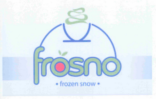 FROSNO · FROZEN SNOW · logo