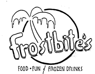 FROSTBITE'S FOOD FUN & FROZEN DRINKS logo