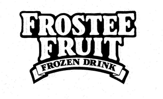 FROSTEE FRUIT FROZEN DRINK logo