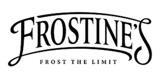 FROSTINE'S FROST THE LIMIT logo