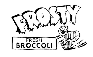 FROSTY FRESH BROCCOLI logo