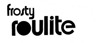 FROSTY ROULITE logo